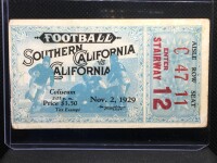 Ticket From 1929 So-Cal - WOW