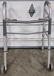 Silver Walker with Wheels