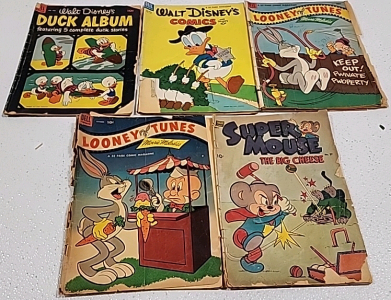(5) Vintage Comics