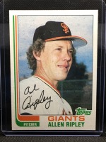 1982 Allen Ripley - Topps #529