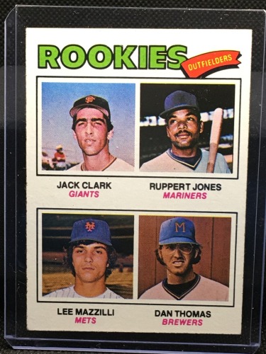 '77 Rookie Jack Clark - Dan Thomas