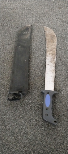 Machete with Sheath