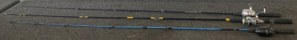 (3) Fishing Poles Including: Roddy Limited Edition Pole With Shakespeare Ugly Cast Reel