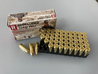 (50) Rds American Sniper 9mm Ammo