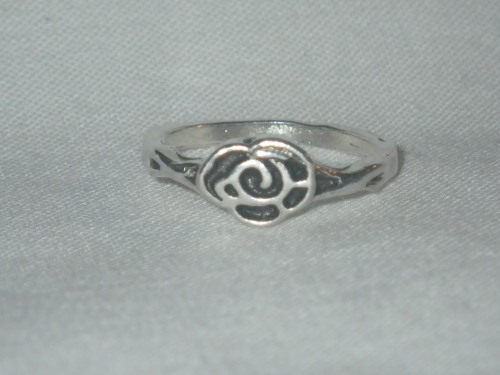 Silver Tone Pinky Ring