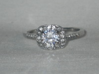 Halo Wedding Engagement Ring