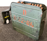 (250) Rnds. Military 50 Cal Ammo On Strip With Ammo Can