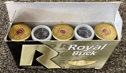 (5) Rnds. Royal Buck 00 12 Ga. Ammo