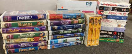 27 VHS Tapes