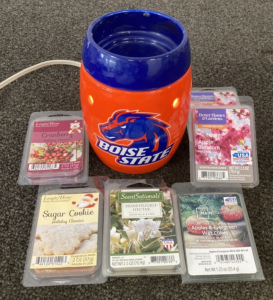 Boise State Wax Warmer With Wax Cubes
