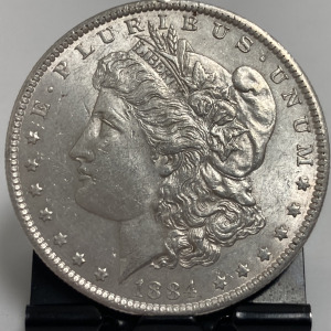 1884 Morgan Silver Dollar- Verified Authentic