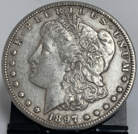 1897 Morgan Silver Dollar- Verified Authentic