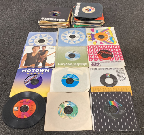 Vintage 45 Vinyl Records