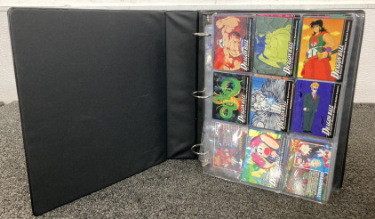 Dragon Ball Binder With Collector Cards