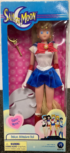 Sailor Moon Deluxe Adventure Doll- Unopened