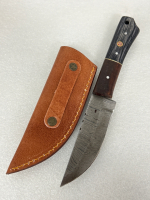 Damascus Knife with Sheath