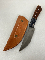 Damascus Knife with Sheath