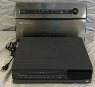 FoodSaver V3825 and VHS Player