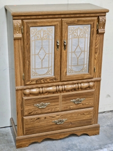 Mirrored Armoire 35x17x53