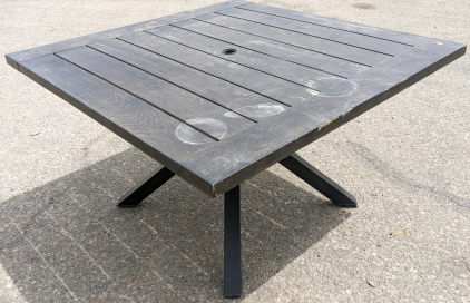 48x48 Metal Patio Table