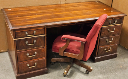 66x30 Executive Desk w/ Chair