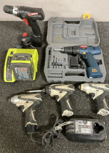 Assorted Drills & Accessories