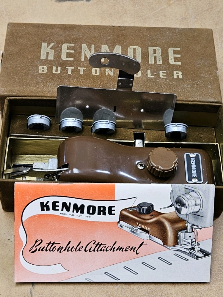 Vintage Kenmore Buttonhole Attachment Kit