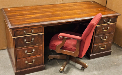 66x30 Executive Desk w/ Chair