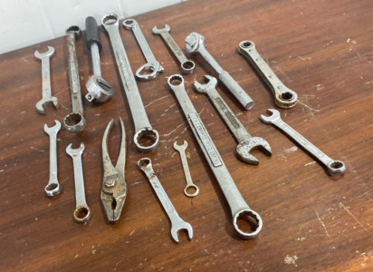 (15) Various Wrenches
