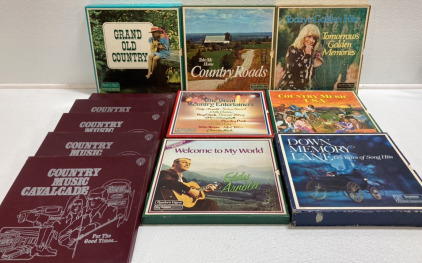 (11) Country Vinyl Boxsets, (1) &ldquo;Down Memory Lane&rdquo; Vinyl Boxset