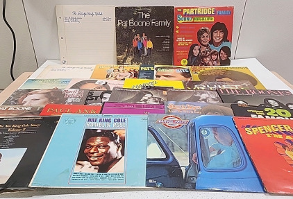 (25) Assorted Vinyl Records