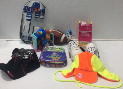 Lunchbox, Shopping Cart Toy, Knee Pads, Suffed Animals And More!