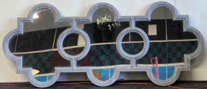 Very Large 5 Sectioned Decorative Wall Mirror
