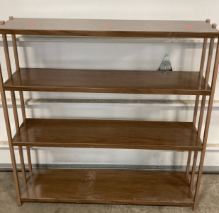 Metal 4-Shelf Unit