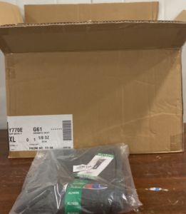 (1) Box of 20 Size Youth XL (18/20) Granite Heat Grey Champion Sweatpants