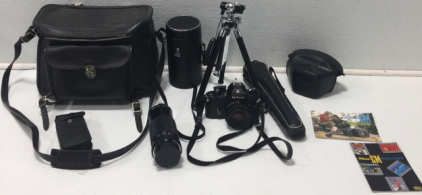Nikon EM Camera With Accessories