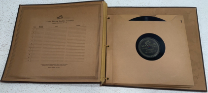 Binder Of (24) Vinyl Records
