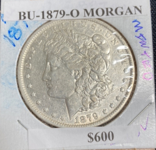 BU-1879-O Minted Morgan One Dollar Coin