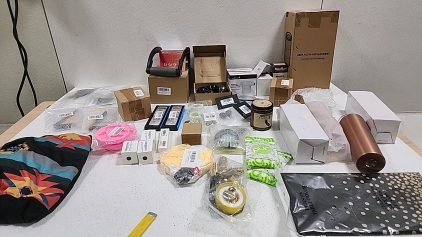 Various Household Items, Tools, and Car Accessories