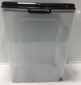 Large Plastic Dog Food Storage Container With Scoop