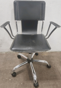 Black Leather Office Chair