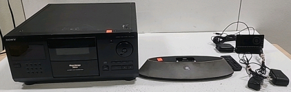 200 Mega Storage CD Player, JBL Ipod Speaker, Sirius FM Player