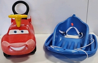 Lightning McQueen Car, Infant Boggan