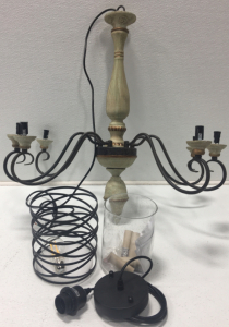 Chandelier, Light Bulb, Vase Light Fixture