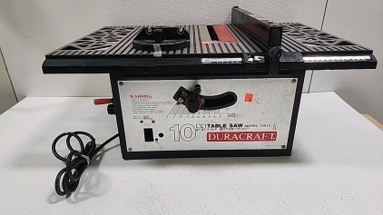 10" Duracraft Table Saw