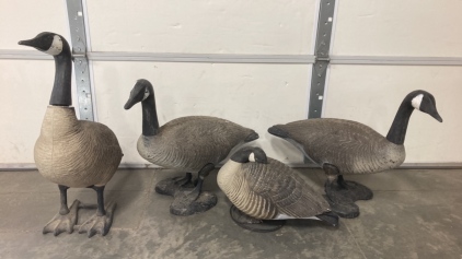 (4) Geese Decoys