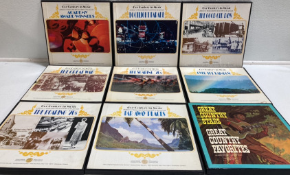 (8) &ldquo;Our Century in Music&rdquo; Vinyls, (1) Country Star Favorites Boxset