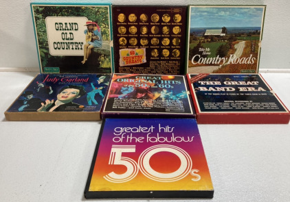(7) Assorted Vinyl Boxsets