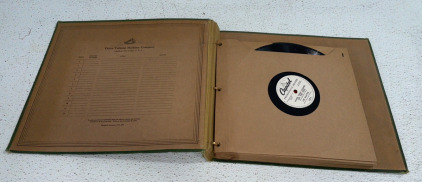 Binder Of (24) Vinyl Records