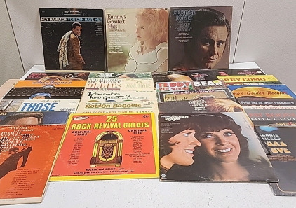 (25) Assorted Vinyl Records